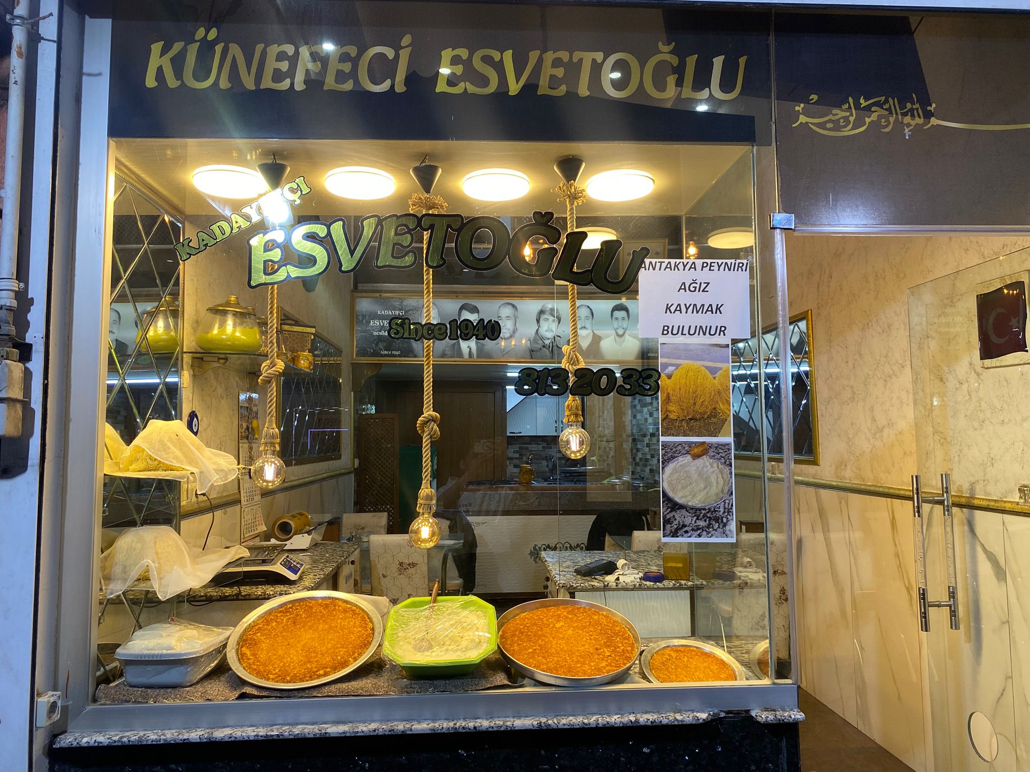 Esvetoğlu Kadayıf Ali Usta